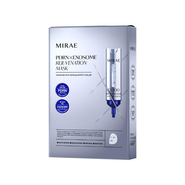 【MIRAE 未來美】專業院線 PDRN+牛奶外泌體新生面膜(3片/盒)