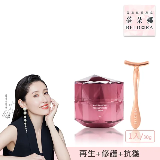 【BELDORA 蓓朵娜】瑰泌再生修護組(AC-11外泌體再生修護精華35ml + AC-11外泌體再生修護霜30g)