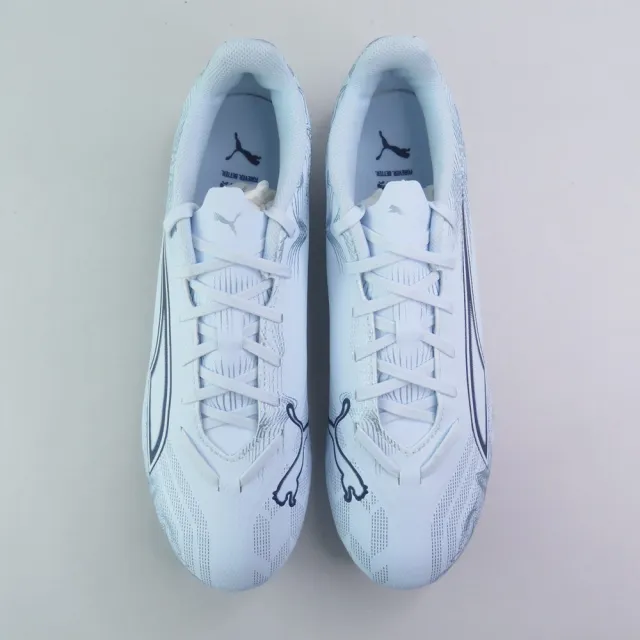 【PUMA】男 足球鞋 Ultra 6 Play FG/AG 釘鞋 (10870403淡藍)