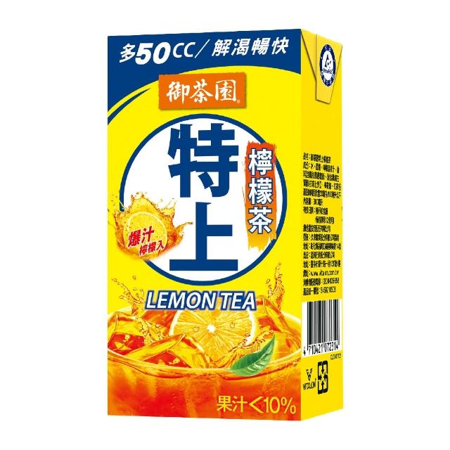 【御茶園】特上檸檬茶300mlx24入/箱(官方直營/TQF微笑標章)