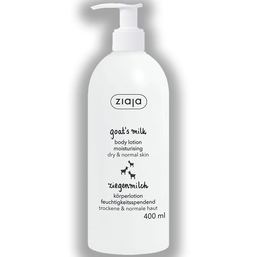 【ziaja 齊葉雅】羊奶嫩白柔膚身體乳液400ml