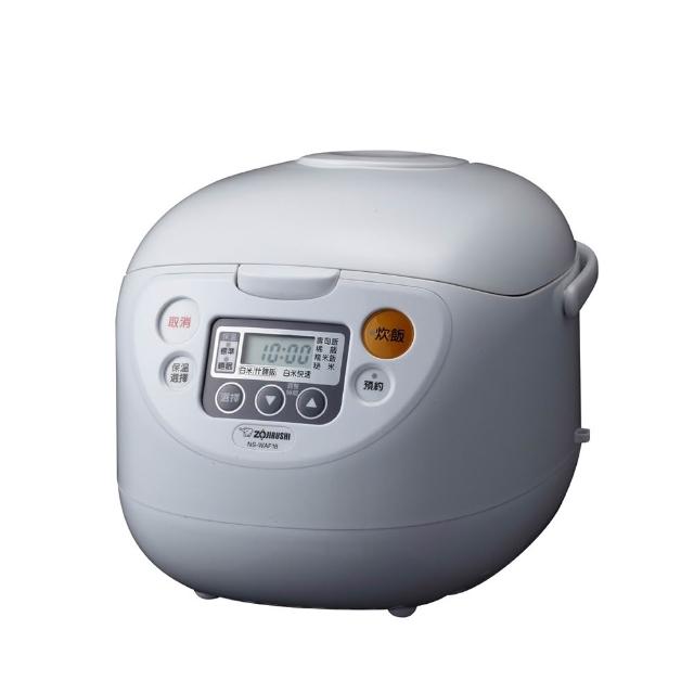 【ZOJIRUSHI 象印】*6人份*黑金剛微電腦電子鍋(NS-WAF10)