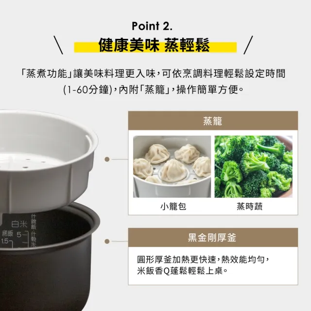 【ZOJIRUSHI 象印】MOMO專售(NL-AMF10MM) 日本製 *6人份*微電腦電子鍋(AAF/AMF)