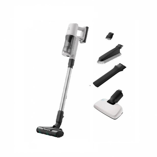 【Electrolux 伊萊克斯】限時限量福利品 極適家居600系列無線吸塵器- 矽砂白(EFP61714)