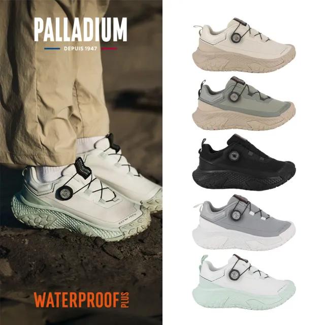 【Palladium】PALLADIUM OFF_BOUND DISC WP+旋鈕快綁橘標防水鞋-男鞋/女鞋-五色任選