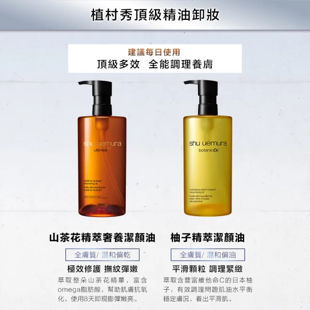 【Shu uemura 植村秀】官方直營 山茶花精萃奢養潔顏油150ml(Shu uemura/卸妝/卸妝油)