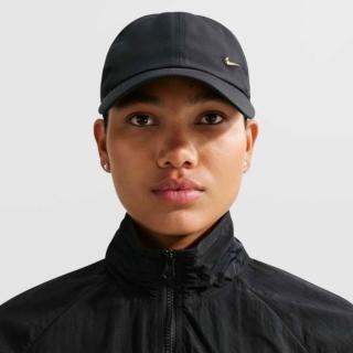 【NIKE 耐吉】帽子 運動帽 棒球帽 遮陽帽 U NK DF CLUB CAP U CB MTSWSH L 黑 FB5372-011