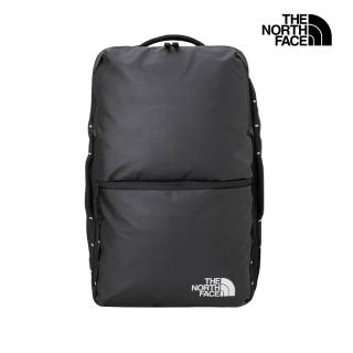 【The North Face】北面男女款黑色DWR防潑水休閒後背包｜81DNKT0(筆電包/登山包)