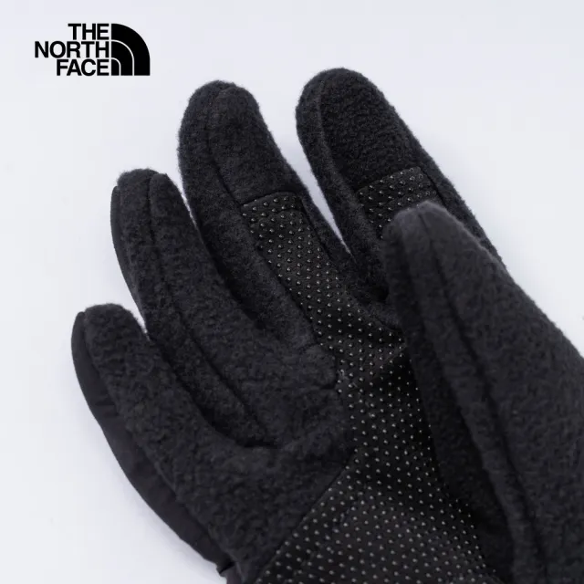 【The North Face】北面男女款黑色可觸控手套｜888SJK3