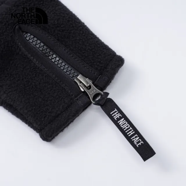 【The North Face】北面男女款黑色可觸控手套｜888SJK3