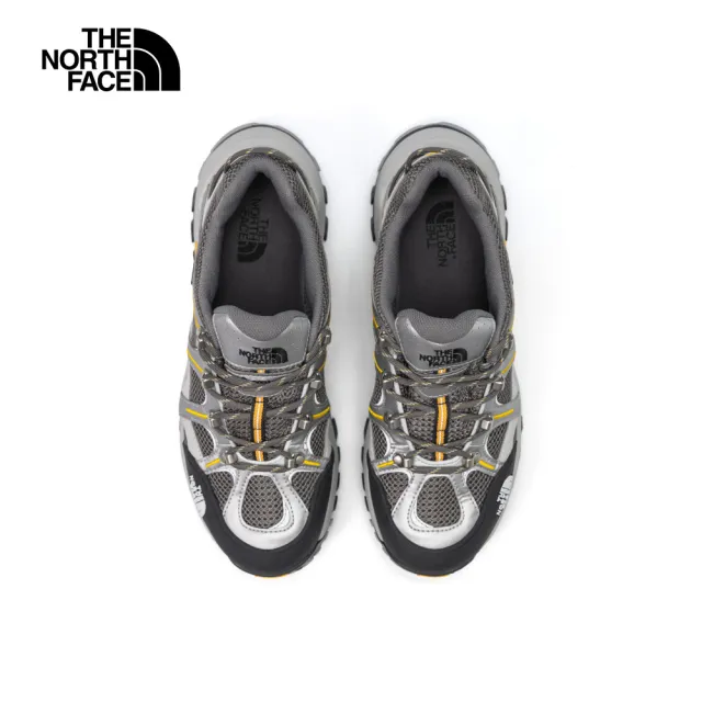 【The North Face】北面男女款黃色Gore-Tex防水登山鞋|8ADU8HI(健行鞋)