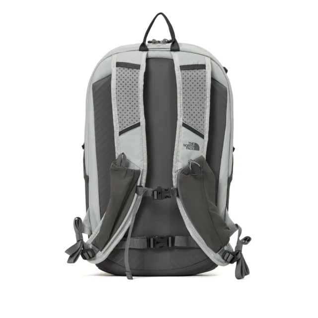 【The North Face】北面男女款灰色舒適背負休閒後背包｜8E9ZRO5(筆電包/登山包)