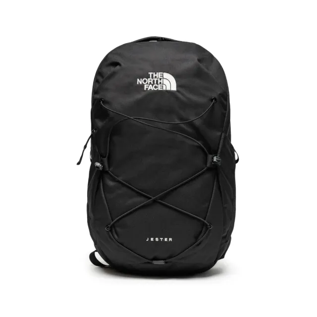 【The North Face】北面男女款黑色戶外休閒後背包｜3VXF4H0(筆電包/登山包)
