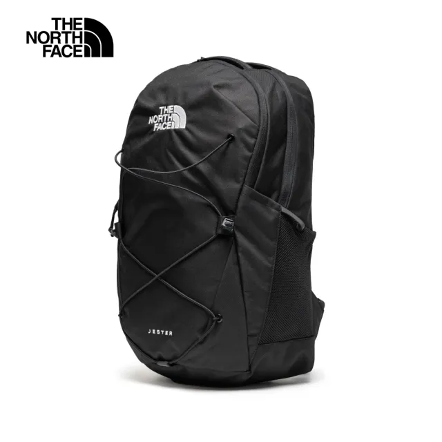 【The North Face】北面男女款黑色戶外休閒後背包｜3VXF4H0(筆電包/登山包)