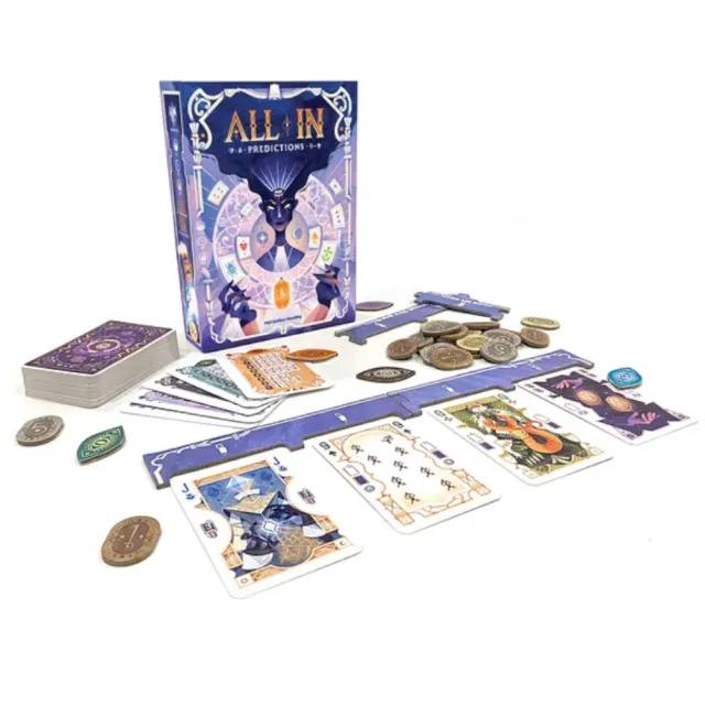 【Asmodee 艾賜魔袋】梭哈 ALL IN (All In 梭哈  梭哈桌遊 Bluff 心理戰桌遊 派對桌遊 桌遊推薦)