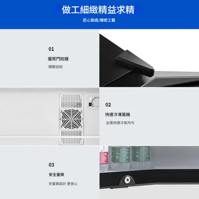 Eco森活 30L小型迷你冷藏冰箱（冰櫃 冰吧 冷櫃機 展示櫃 冷藏櫃 保鮮製冷櫃 民宿酒店客房冰箱）