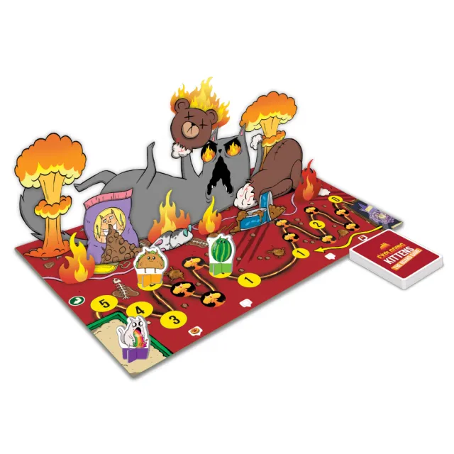【Asmodee 艾賜魔袋】爆炸貓桌遊 Exploding Kittens The Board Game (桌上遊戲 搞笑桌遊  派對桌遊)