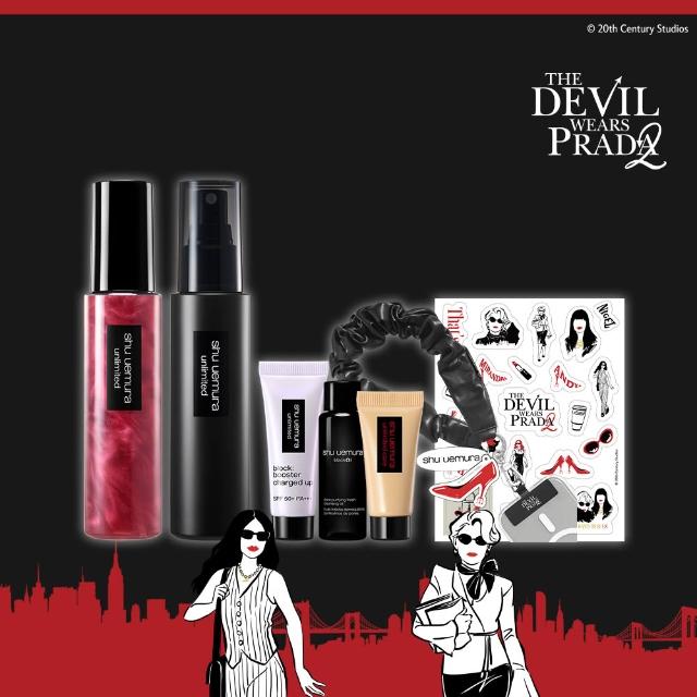 【Shu uemura 植村秀】官方直營 無極限定妝噴霧100ml雙入(新品上市/開光小紅噴/持久/控油/持妝/618限定)