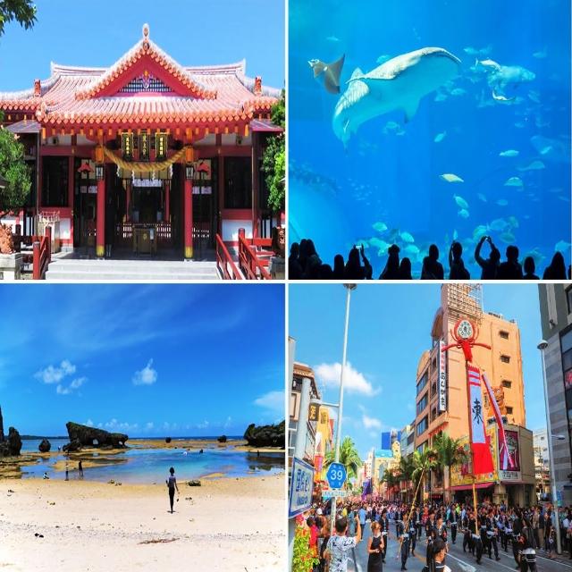 沖繩五日自由行｜08-10月出發★樂桃+精選飯店二選一(午去午回/兩人一室-單人券)