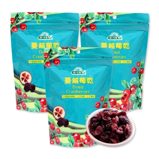 【統一生機】蔓越莓乾250gx3包
