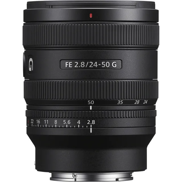 【SONY 索尼】FE 24-50mm F2.8 G SEL2450G (公司貨) 廣角變焦鏡頭 旅遊鏡 全片幅無反微單眼鏡頭