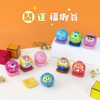 【Pintoo】玩具總動員 怪獸電力公司 - 開運福倒翁 - 達摩拼圖盲盒 - 整盒8入不重複 - 毛怪 三眼怪 胡迪