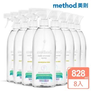 【method 美則】浴室每日清潔劑-尤加利薄荷828ml*8
