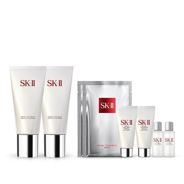 【SK-II】官方直營 潔面乳特惠組雙入組(氨基酸/禮盒/超大牌)