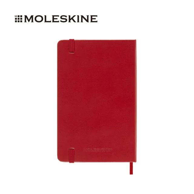 【MOLESKINE】2026-27 18個月週記硬皮手帳 - 口袋/紅
