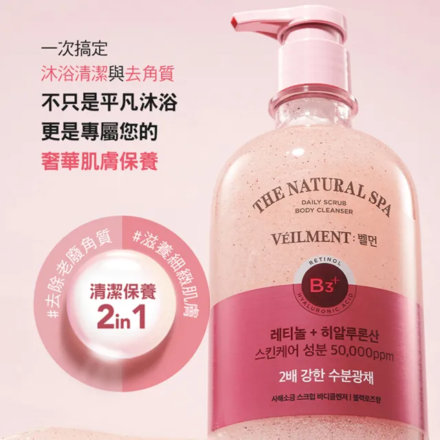 【ON THE BODY】SPA賦活沐浴露 600g任選1入(阿拉斯加/黑玫瑰/經典香/薰衣草/茉莉/鼠尾草)