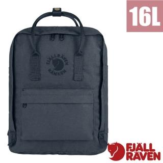 【Fjallraven】Re Kanken 多功能環保輕量防潑水日用背包16L.通勤書包/ 23548-560 海軍藍