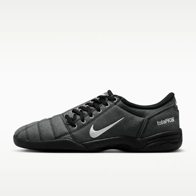 【NIKE 耐吉】運動鞋 休閒鞋 男鞋 TOTAL 90 PRM 足球鞋 世界盃 平底 灰 (IH3585001)
