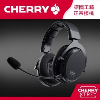 【Cherry】Xtrfy 無線 H3W 黑色 電競耳機 (FPS/射擊/重低音/降噪/麥克風/EQ/音樂/電影)