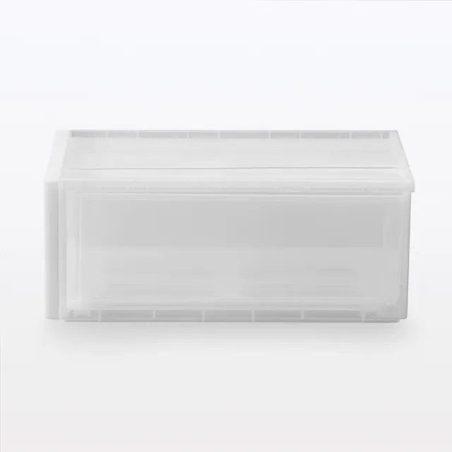 【MUJI 無印良品】PP收納盒/小/2入