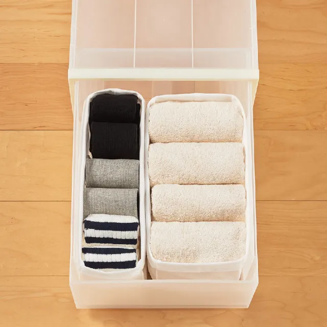 【MUJI 無印良品】PP收納盒/小/2入