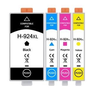 TC HP 924XL 924 四色任選 CMYK 墨水匣 高印量 相容墨水 (適用機型 HP Officejet Pro 8120/8130)