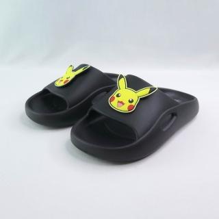 【POKEMON 精靈寶可夢】兒童 皮卡丘 運動拖鞋 台灣製 (P26158CBLK黑)
