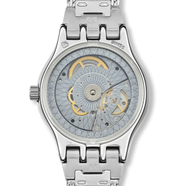 【SWATCH】SISTEM STALAC L 機械錶/金屬手錶/男錶/女錶/瑞士製造 YIS406GA (42mm)