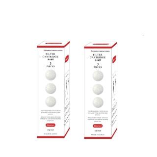 【Cleansui 可菱水】日本製-淨水蓮蓬頭濾芯ESC31Z半年份(共3顆/盒*2組)