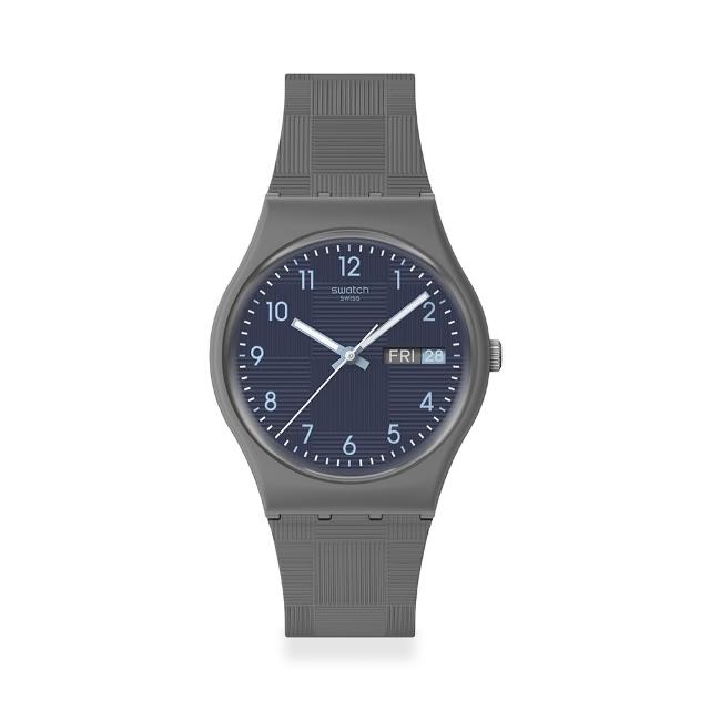 【SWATCH】TILE DIAL 經典手錶/男錶/女錶/瑞士製造 SO28M701(34mm)