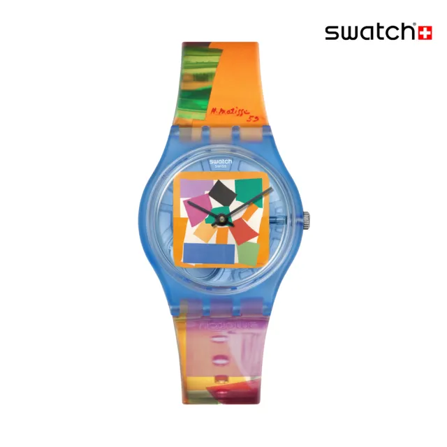 【SWATCH】MATISSE`S SNAIL 馬諦斯《蝸牛》/泰德美術館聯名 SO28Z127 (34mm)