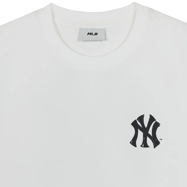 【MLB】街頭感背後大Logo 無袖上衣 背心 紐約洋基隊 (3ATOB0263-50WHS)