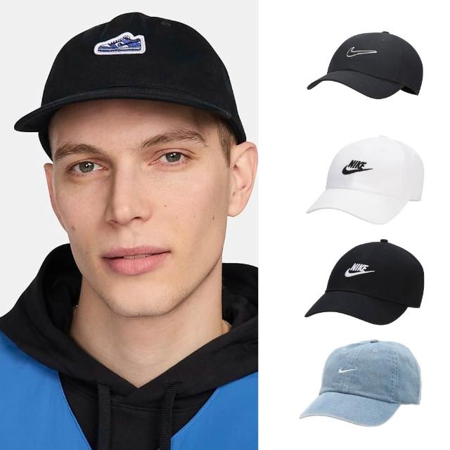 【NIKE 耐吉】帽子 老帽 鴨舌帽 棒球帽 漁夫帽 毛帽 保暖 運動休閒 男帽 女帽 多色任選(FN4404-010&)