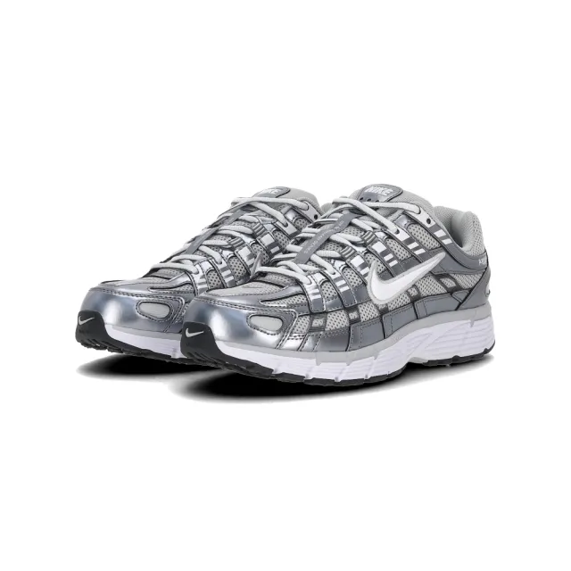【NIKE 耐吉】P-6000 女鞋 灰銀色 耐穿 復古 運動 休閒鞋 IO3496-001
