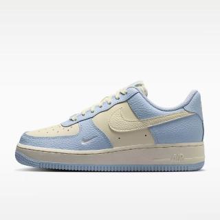 【NIKE 耐吉】W Air Force 1 07 女 運動休閒鞋 經典 AF1 米 寶寶藍(IV3222-400)