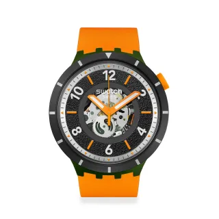 【SWATCH】FALL-IAGE 大錶面手錶/男錶/女錶/瑞士製造 SB03G107(47mm)