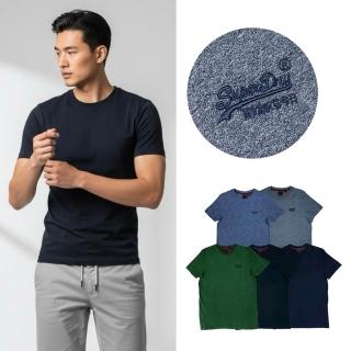 【Superdry】特殊色 冒險魂 極度乾燥 印度製 刺繡logo 素T 有機棉 T恤 短T superdry(短袖 T恤8722)
