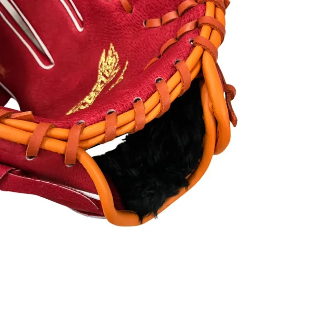 【MIZUNO 美津濃】少年用棒球手套牛豬混皮工字檔11.5吋紅(1ATGY26220 62)
