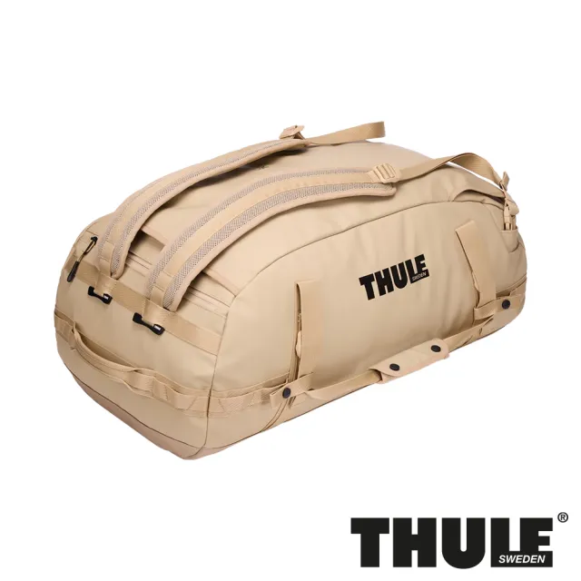 【Thule 都樂】Chasm 70L 行李袋 米色/淺藍色 (週年慶/露營/旅行/收納)