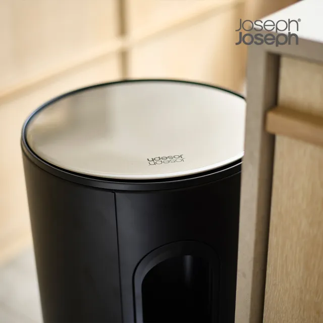 【Joseph Joseph】Arc系列垃圾桶30L 消光黑